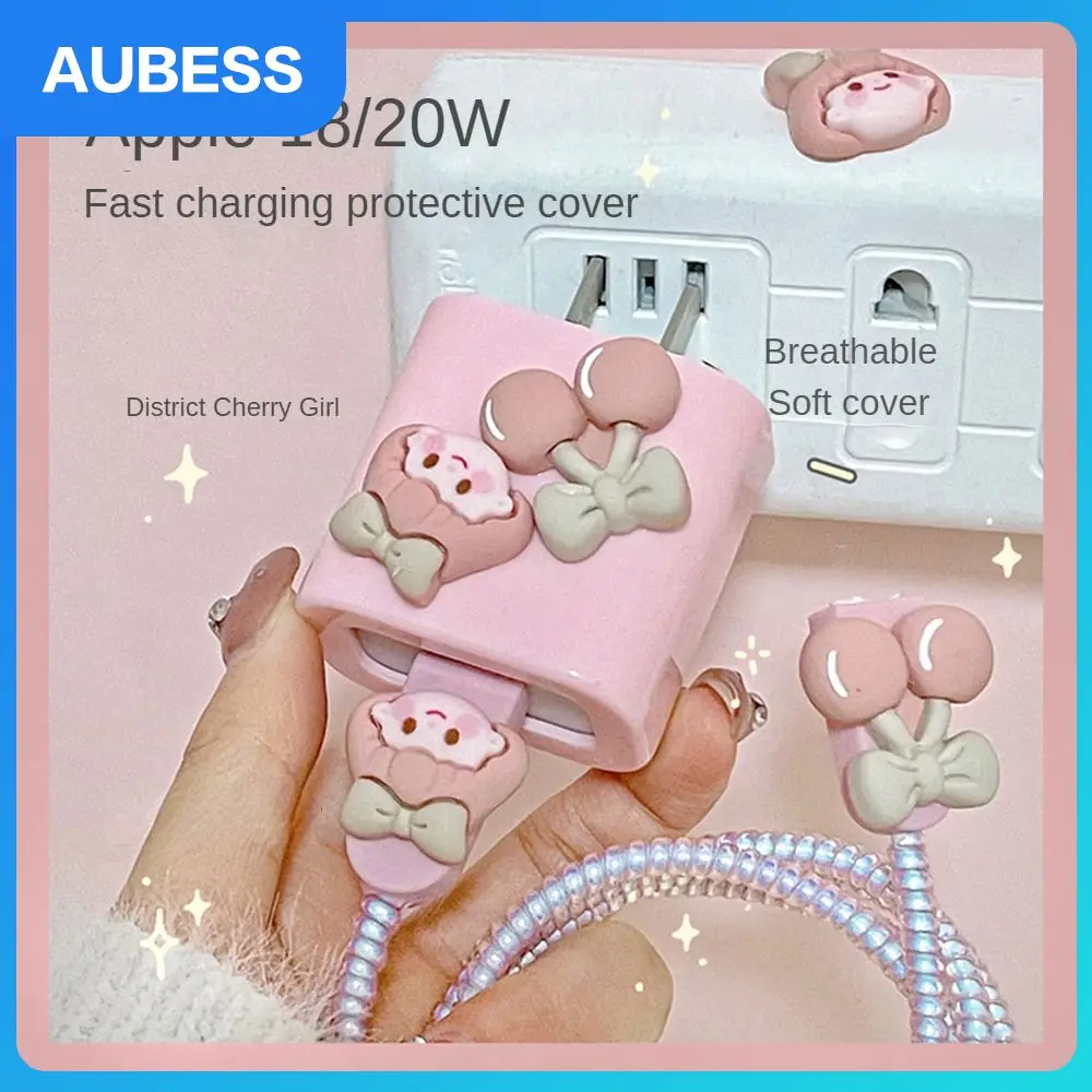 

All-inclusive Soft Rubber Winder Breathable Heat Dissipation Protective Spring Rope Breathable Soft Rubber Protector Spare Parts