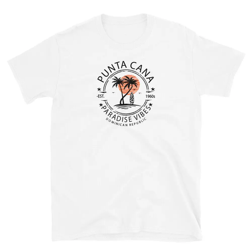 Футболка с надписью Пунта-Кана для отпуска в Доминиканской Республики