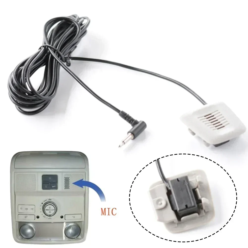 Автомобильная крыша панель микрофон 3 5 мм разъем для интерьера автомобиля