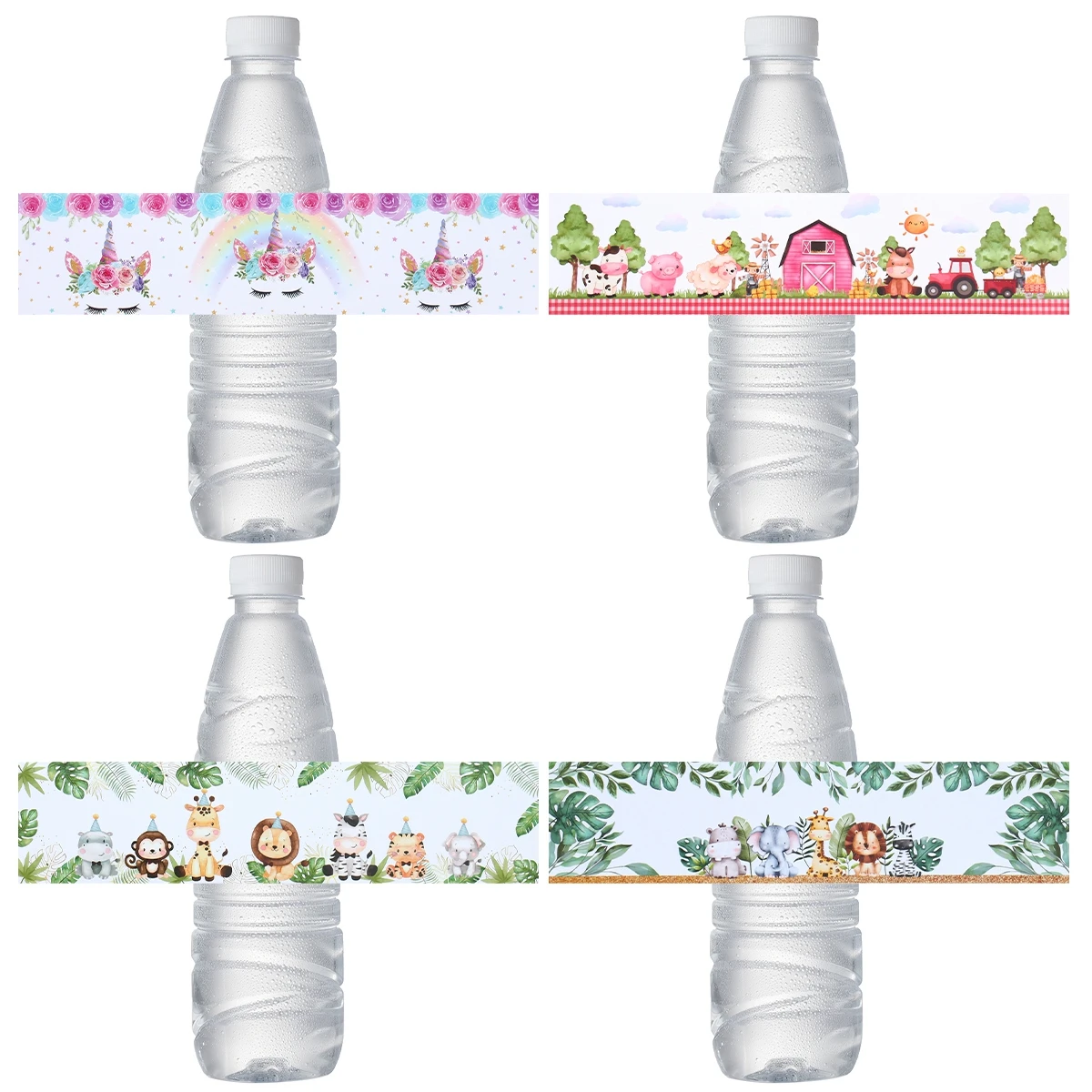 24 шт. наклейки в виде джунглей