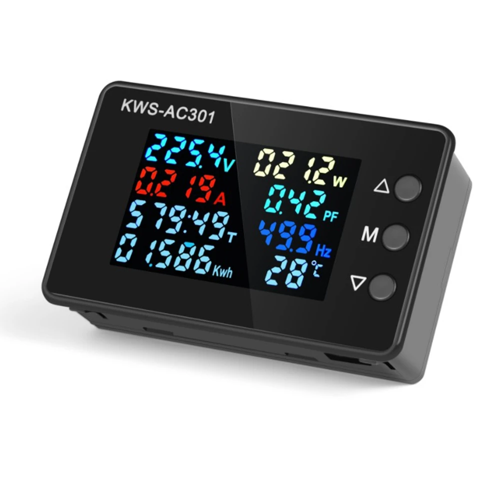 

Цифровой вольтметр, многофункциональный измеритель переменного тока, 50-300 В, 20 А