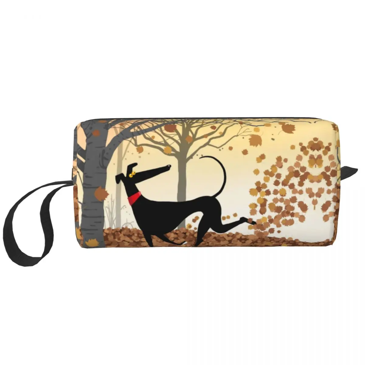 Оригинальная Осенняя сумка для туалетных принадлежностей собак хаунд милая