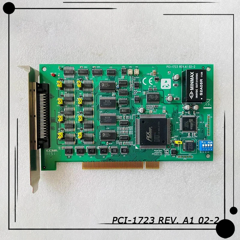PCI-1723 РЕД. A1 02-2 для карты сбора данных Advantech 16-битная 8-полосная неизолированная