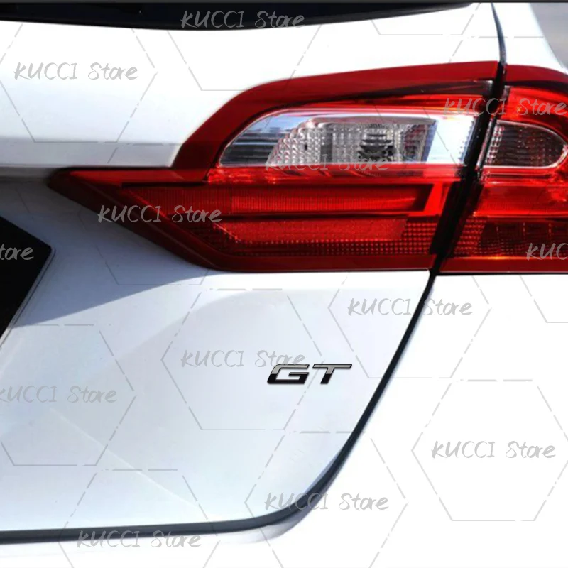 Фото 3D автомобильная наклейка с логотипом GT, металлическая эмблема, значок, наклейки для Peugeot 208 2008 308 3008 208 5008 306 206 RCZ CC 107 407 207 307 4008 №2
