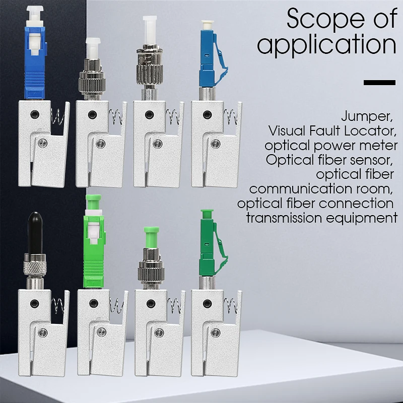 Оптоволоконный разъем FC SC ST квадратный голый адаптер фланец временный