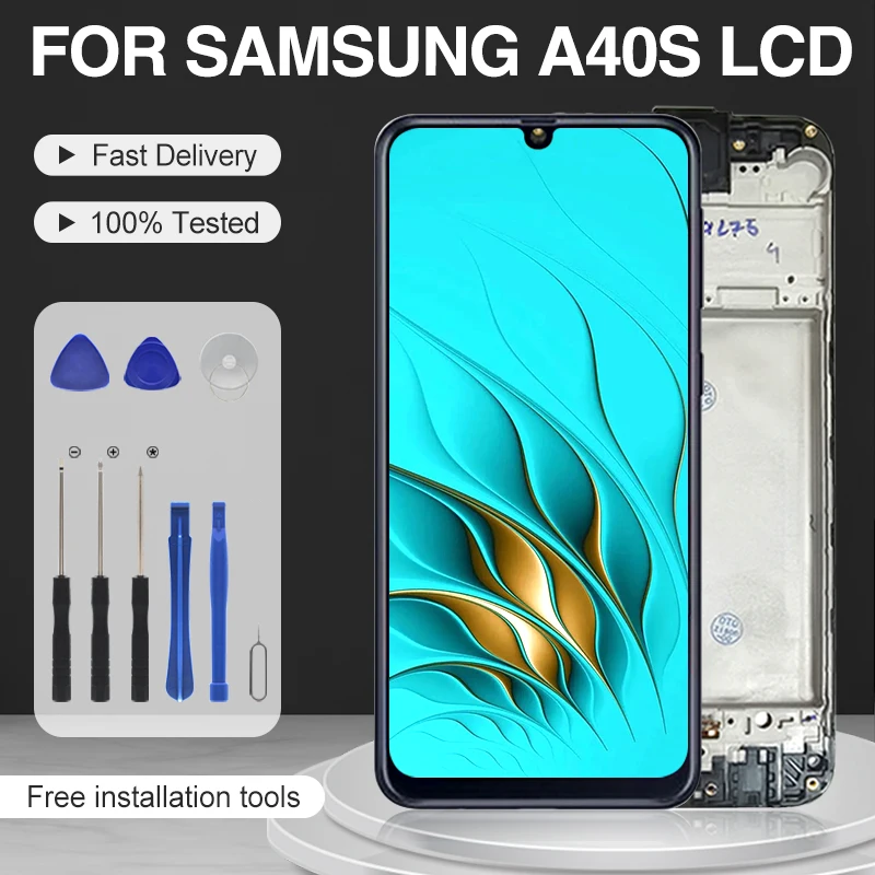 

Оригинальный OLED-дисплей Catteny 6,4 дюйма A407 для Samsung Galaxy A40S, ЖК-дисплей с сенсорной панелью, дигитайзер в сборе