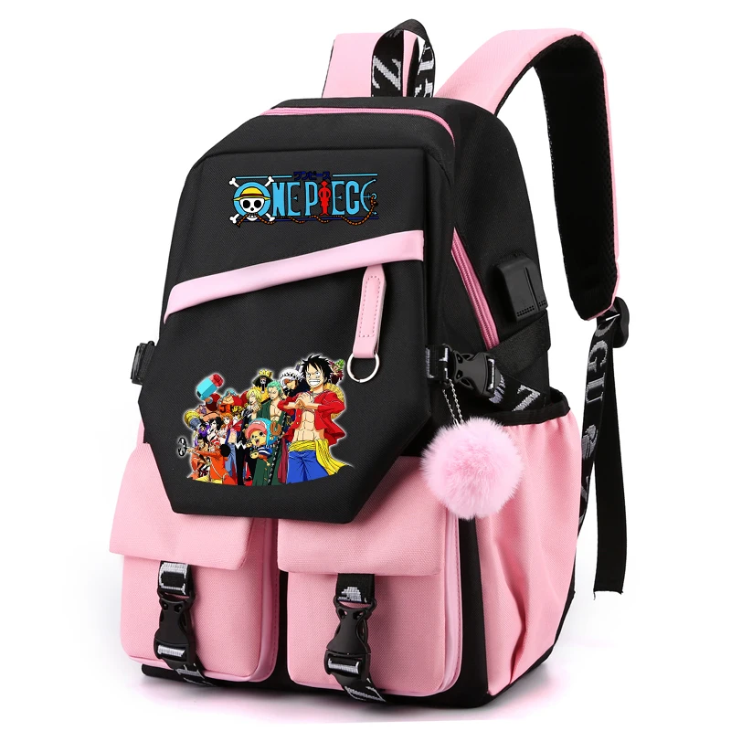 Аниме цельный рюкзак сумка для обеда пенал канцелярские принадлежности книг