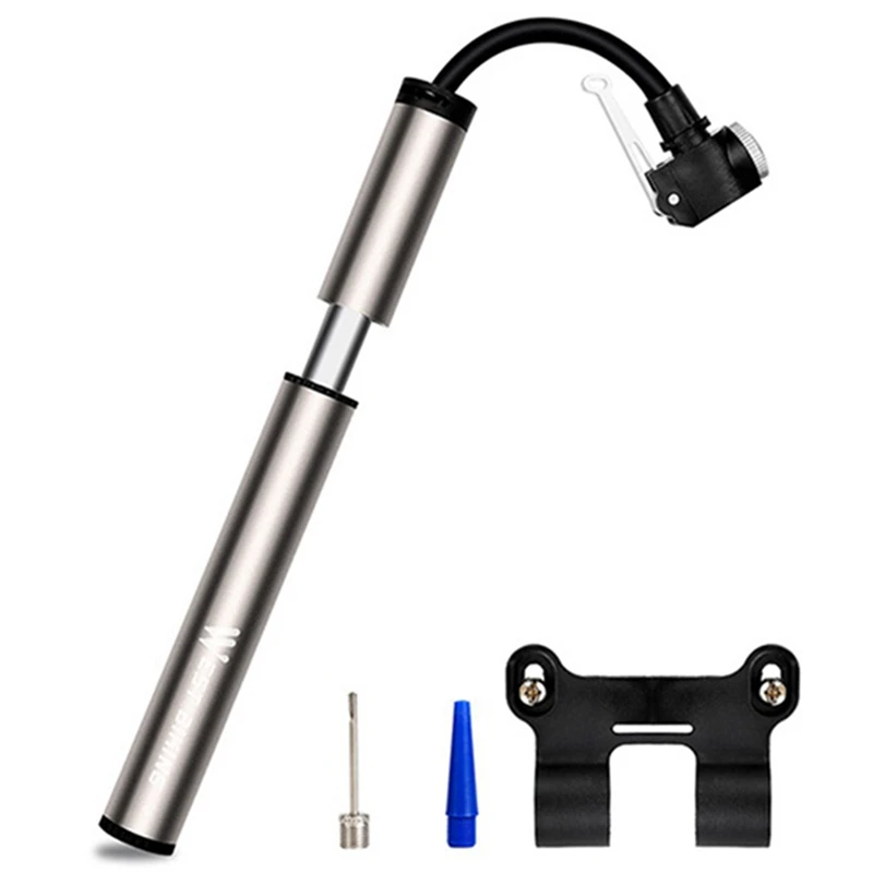 

Велосипедный мини-насос WEST BIKING, портативный велосипедный насос высокого давления с шинами, 120 PSI, аксессуары