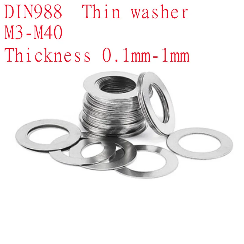 

Шайбы из нержавеющей стали M3-M40