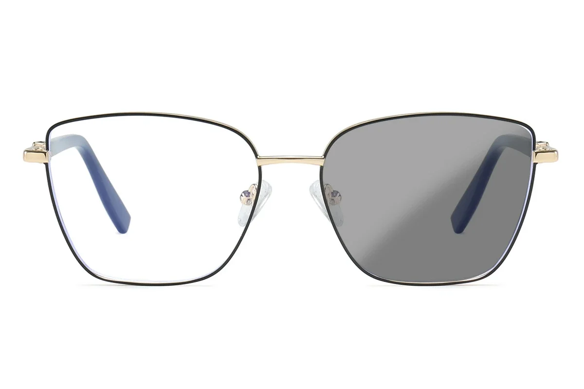 Женские металлические очки для чтения с квадратной бабочкой