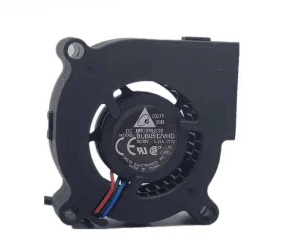 Фото НОВЫЙ для проектора Benq MS517F DELTA BUB0512VHD 7T72 9F1A DC 12 В 0,33 А, 50x50x20 мм 3-проводной серверный вентилятор охлаждения №1