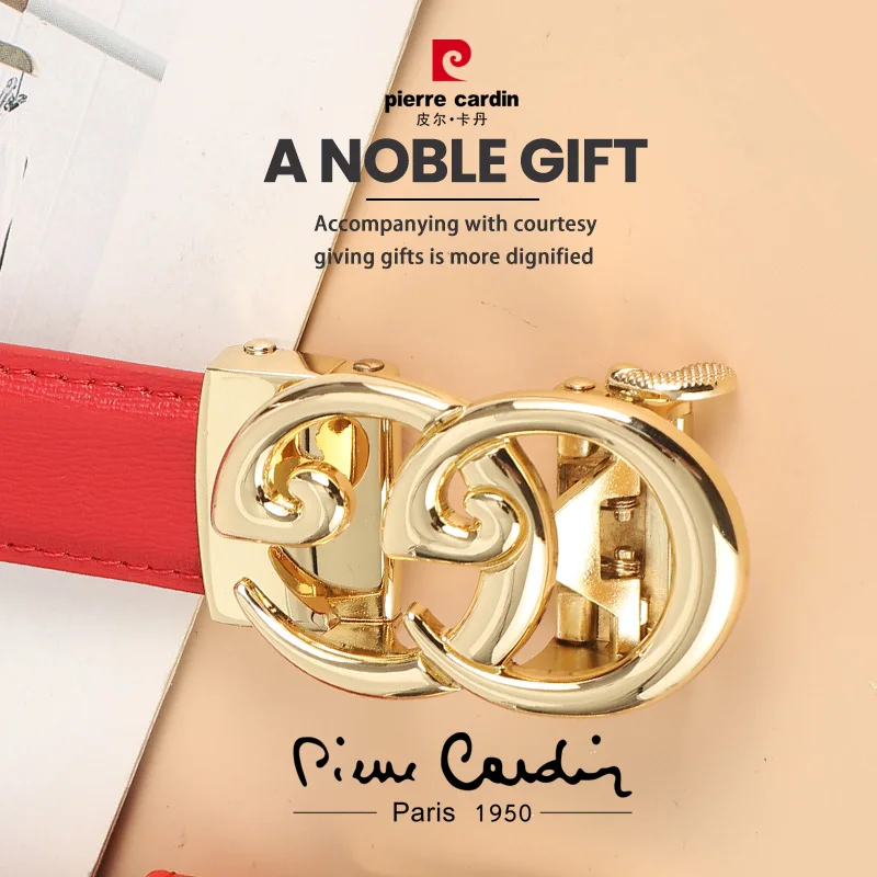 Женский ремень из натуральной кожи с пряжкой