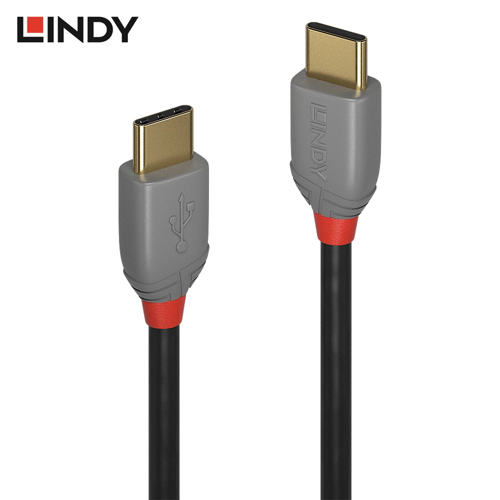 

LINDY Anthra Line USB Type C to USB C Cable 60W USB-C PD Fast Charging Charger Wire Cord for Macbook Samsung Xiaomi Type-C Cable