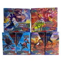 new frenchspanish pokemon cards pokemon animation characters tcg game battle cards carte trading children toy gift