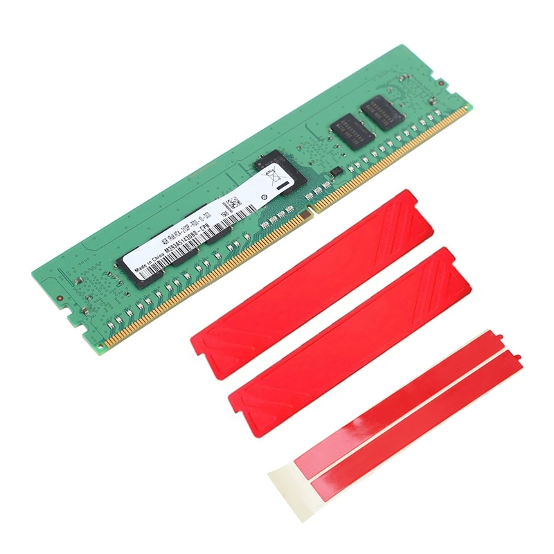 

4GB DDR4 2133Mhz ECC Memory Ram+Cooling Vest 1RX8 PC4-17000 1.2V 288PIN ECC REG DIMM Server Memory RAM