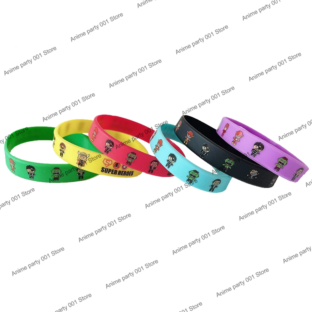 

Disney Marvel Spiderman Cartoon Bracelet Hulk iron Man Captain America Anime Figure Wristand Toys For kids Boys Christmas Gifts