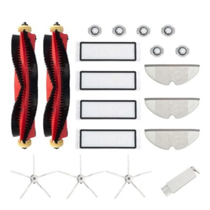 

Detachable Roller Brush Kit For Xiaomi Roborock S6 S5 Max S60 S65 Vacuum Cleaner Mop Cloths Brushes Vacuum Cleaner