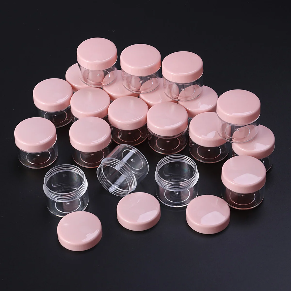 

Empty Cream Containerjar Potssample Refillable Box Mini Eye Jars Potlids Lotion Toiletry Bottles Containers Samples Makeup