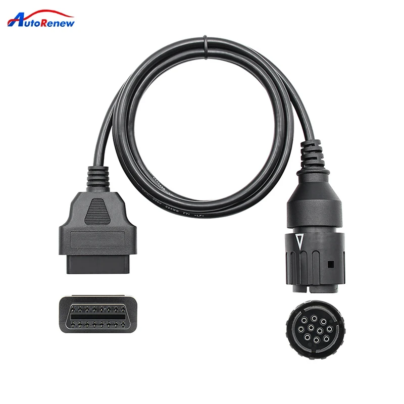 

For BMW Motorcycles 10 Pin Adapter ICOM-D Cable For BMW 10Pin To 16Pin OBD2 Diagnostic Connector Motobikes OBD 2 Extension Cable