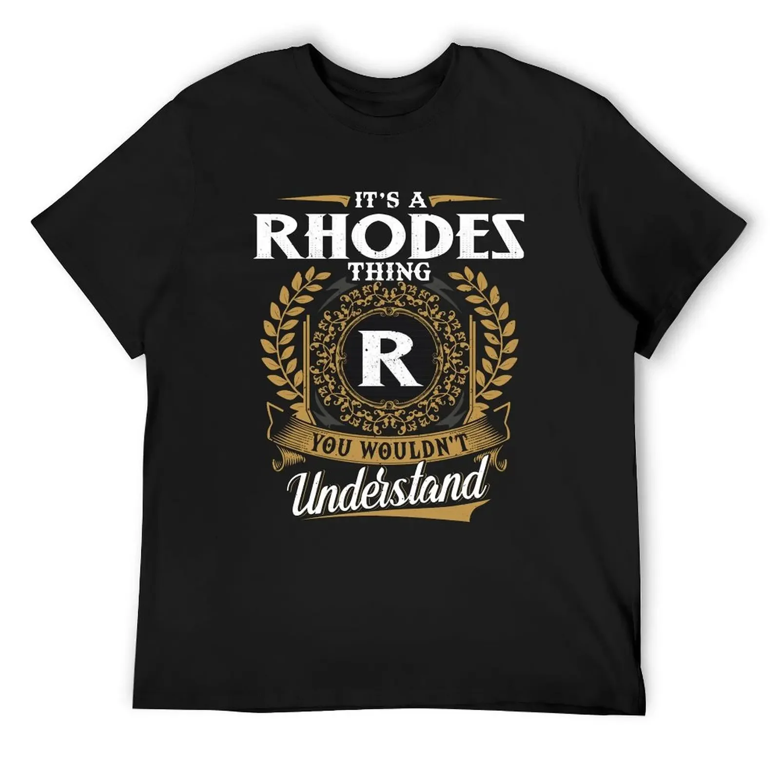 Футболка It Is A Rhodes Thing You Wouldnt Understand винтажные рубашки с рисунком милые топы в