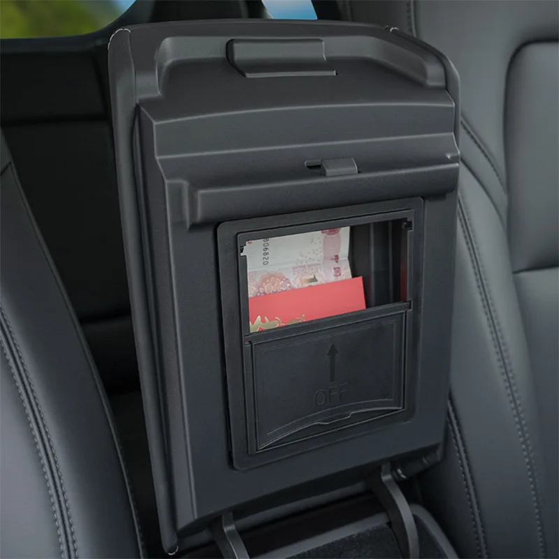 

Armrest Hidden Storage Box For Tesla Model 3 2017- 2021 2022 Model Y Interior Modification Accessories Center Console Organizer