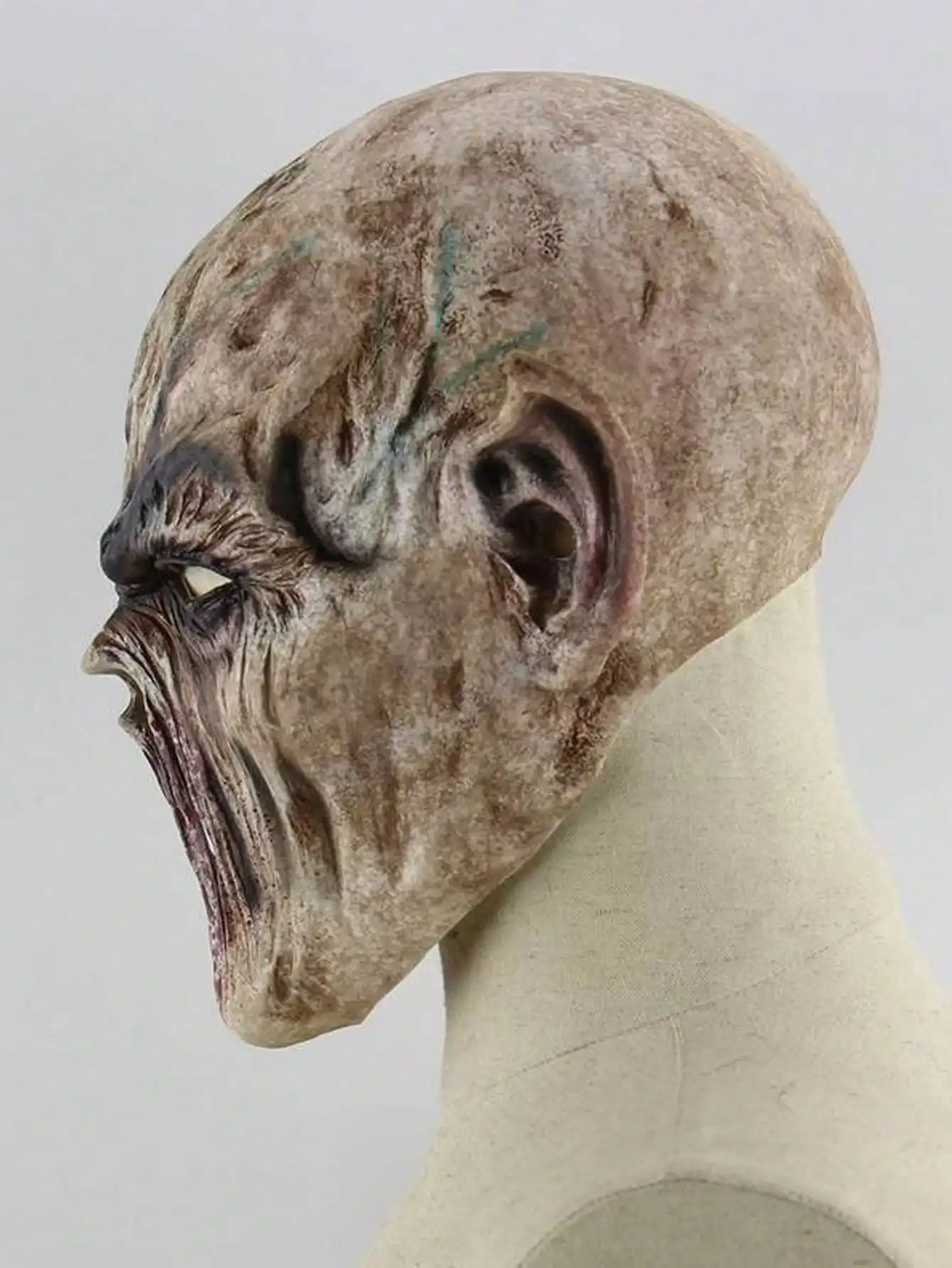 Маска на Хэллоуин Пасхальная латексная маска клоуна ужасная демон мясника