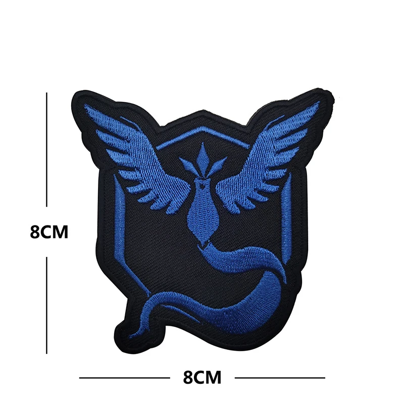 Бейдж на липучке Покемон рюкзак детская одежда тактические вышитые нашивки