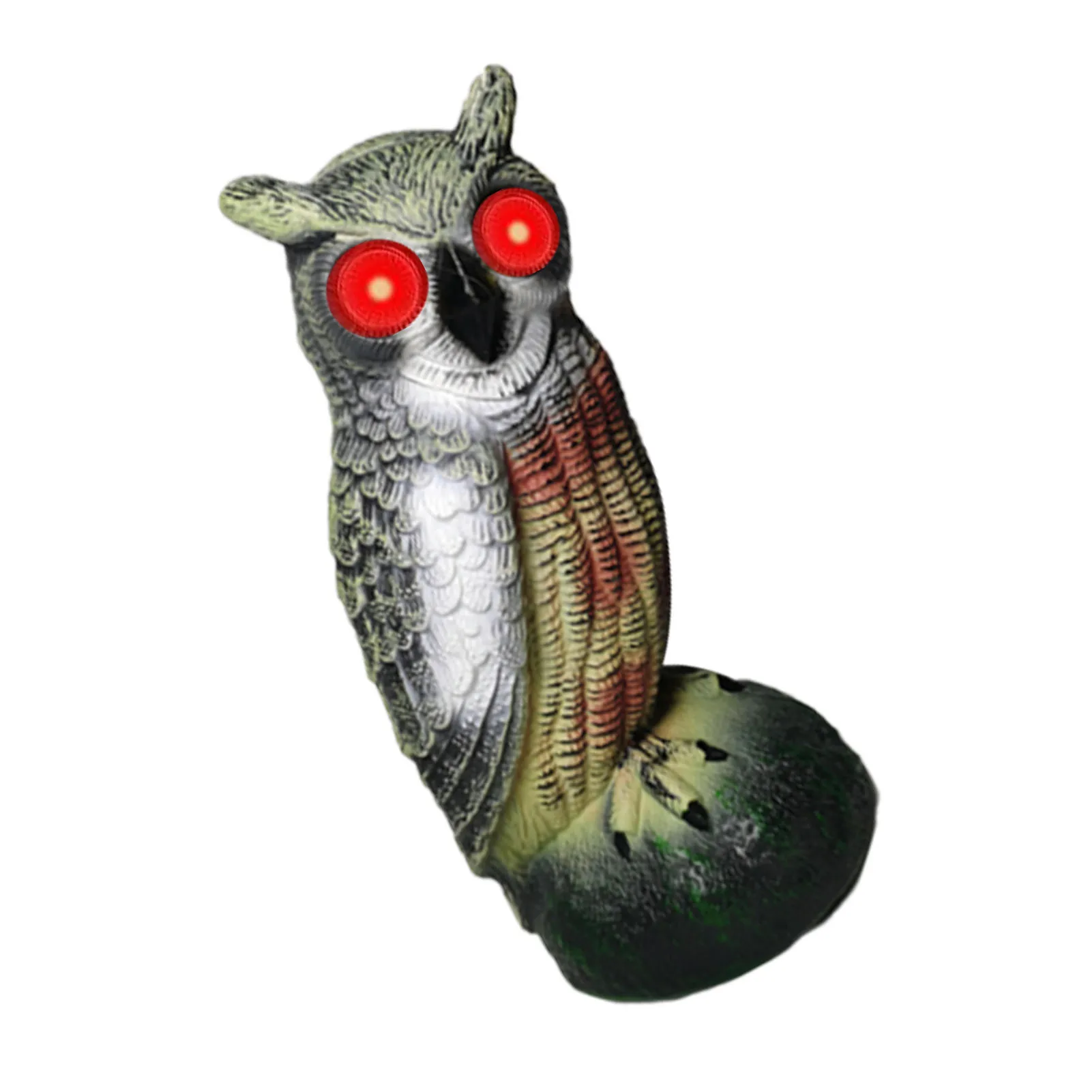 

Искусственная статуя совы, искусственная скульптура совы, сдерживание птиц, искусственное средство сдерживания птиц светильник светом и з...