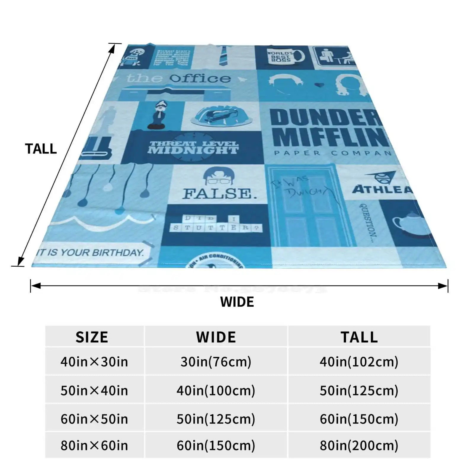 Офисное мягкое теплое одеяло Джим хэлперт пчелли Пэм ТВ шоу Веселая Милая Майкл