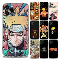 japanese anime uzumaki naruto clear phone case for iphone 11 12 13 pro max 7 8 se xr xs max 5 5s 6 6s plus soft silicone