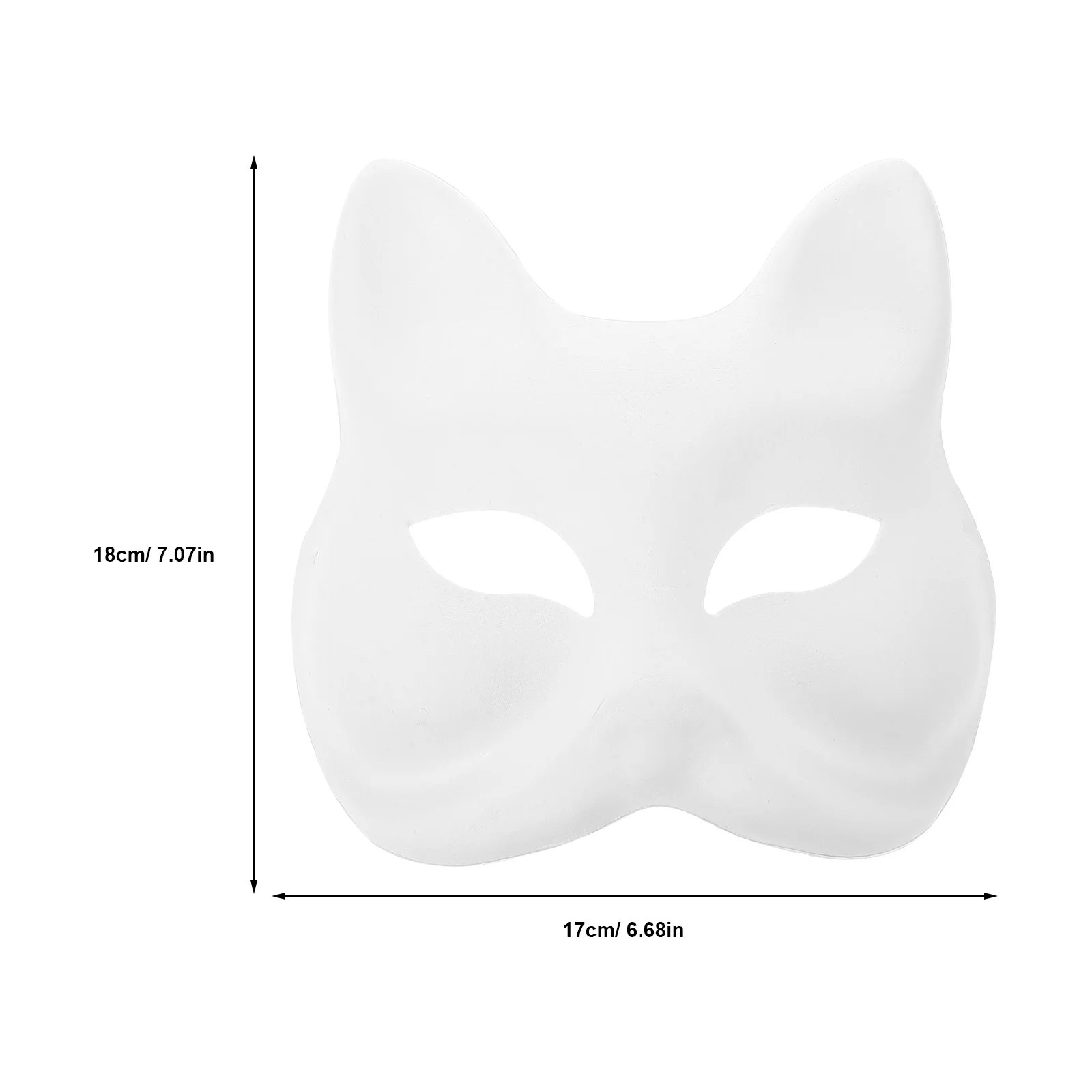 12 шт. ручная роспись маски из целлюлозы маскарад сделай сам для вечеринки лиса