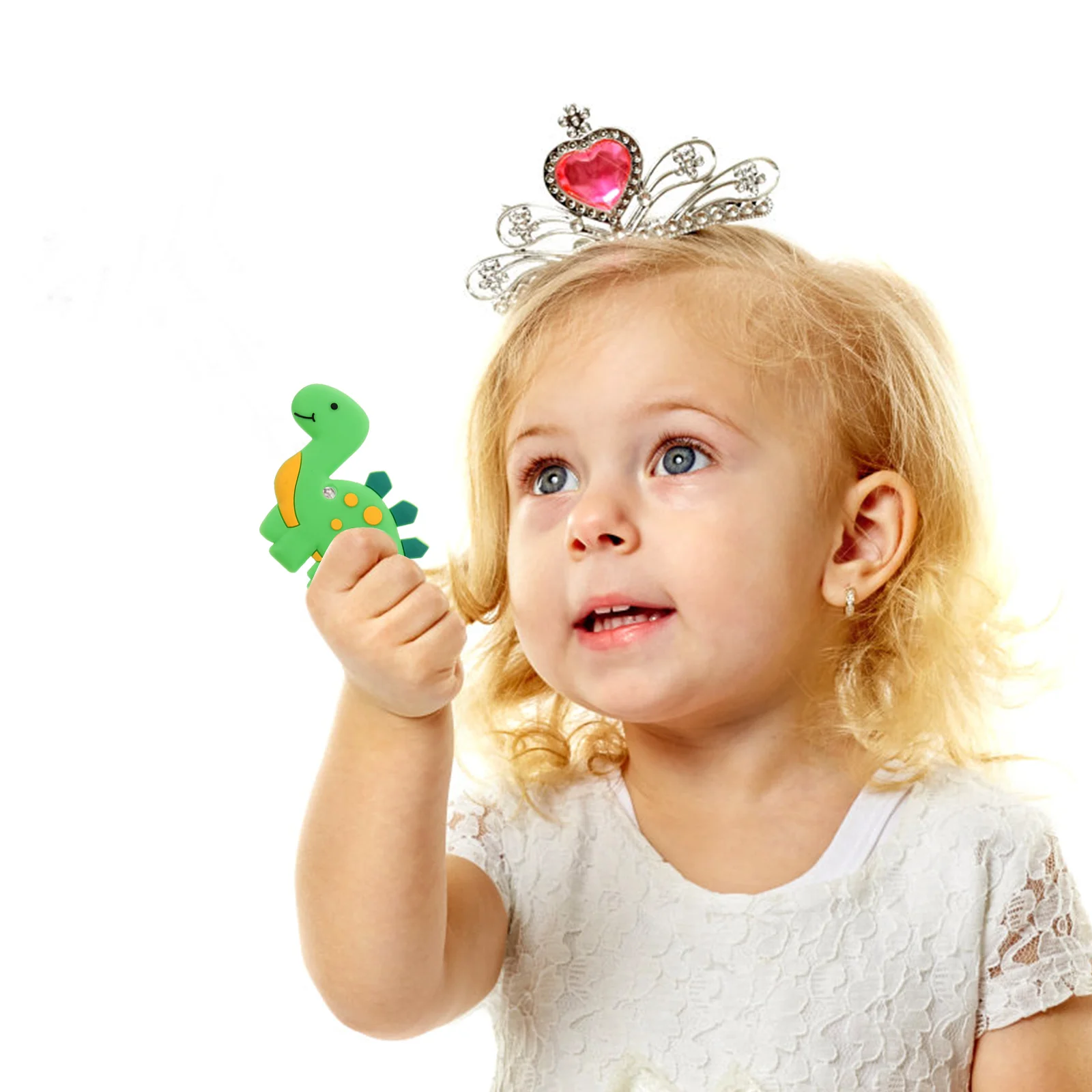 3 шт. молярный динозавр силиконовый прорезыватель для детей детские игрушки