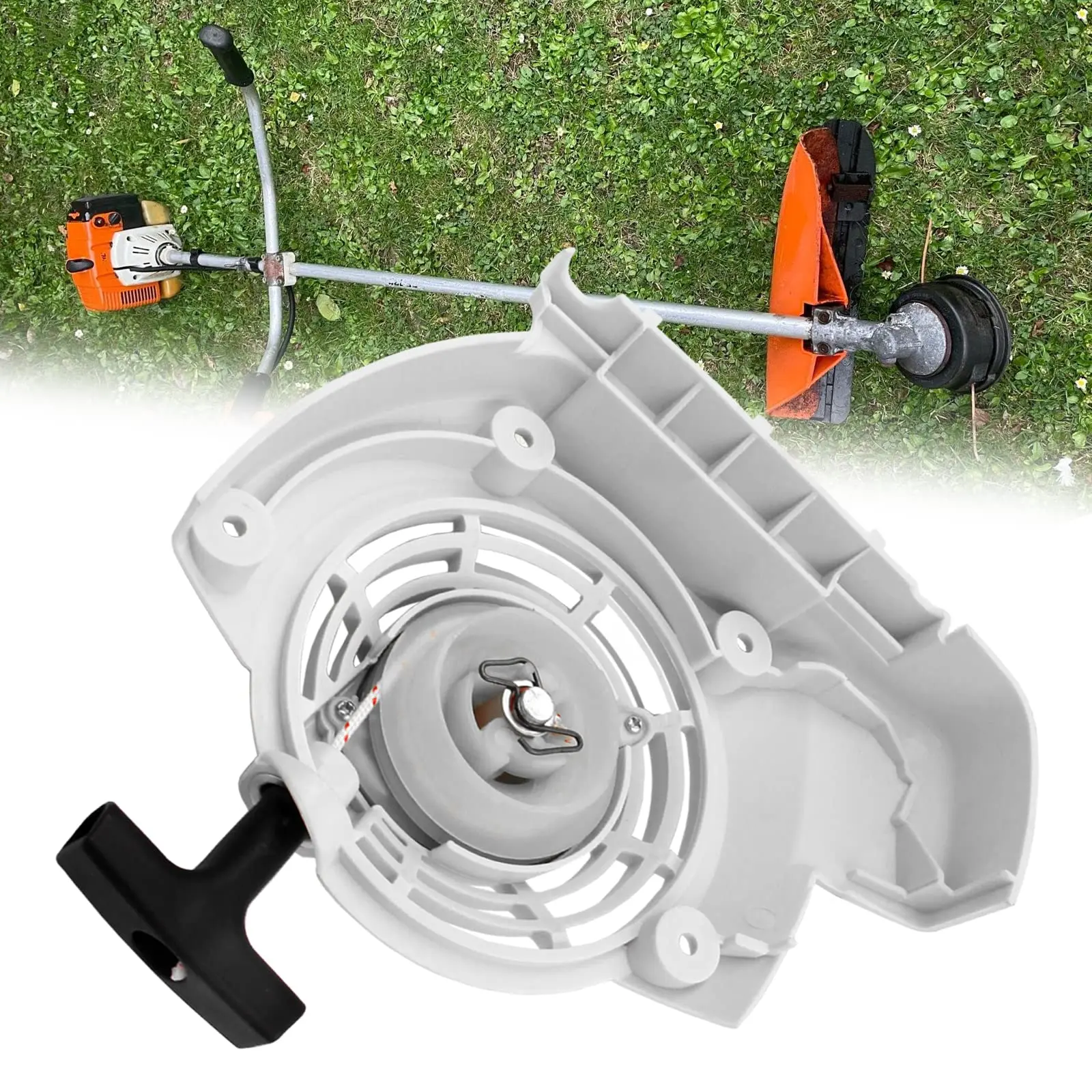 Стартер с возвратной пружиной в сборе для триммеров STIHL FS120 FS120R FS200 FS200RFR350 FR450 FR480