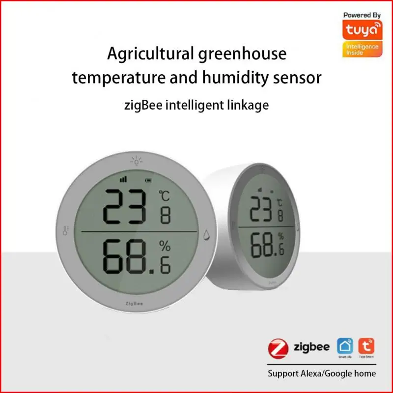 

Датчик температуры и влажности TUYA ZigBee для брожения рассады, высокоточный, с проводным щупом, Alexa Google Home