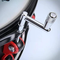 4pcs drum keys kit with continuous motion speed key square standard type t key drum percussion tuning parts key wrench a7g8