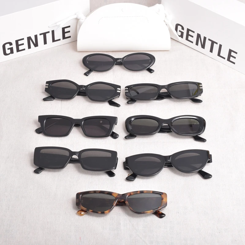 

GM suitable for small face women men Sunglasses Acetate Polarizing UV400 lenses Sun glasses for women men