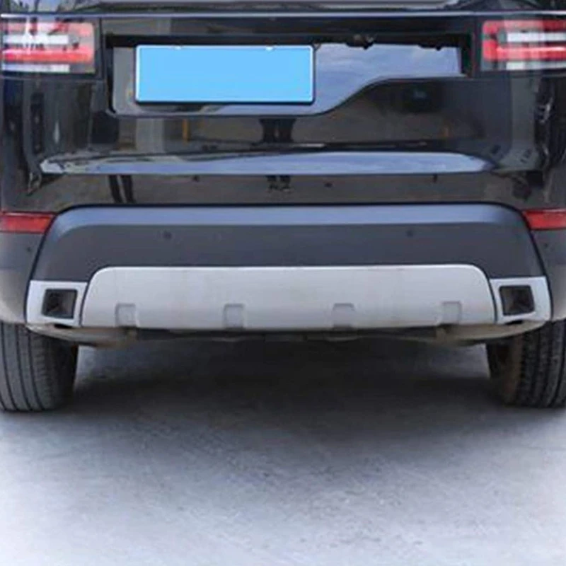 2 шт. автомобильная накладка на выхлопную трубу из АБС-пластика для Land Rover Discovery 5 LR5