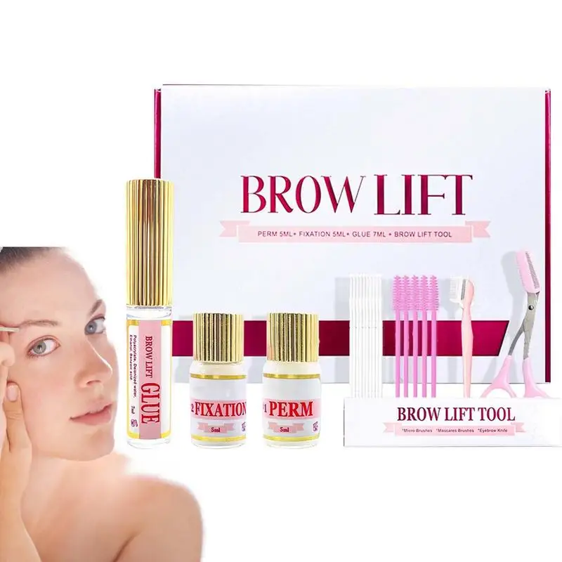 

Набор для ламинирования бровей, профессиональная Перманентная Завивка бровей, набор для подтяжки бровей, профессиональный подтягивающий н...