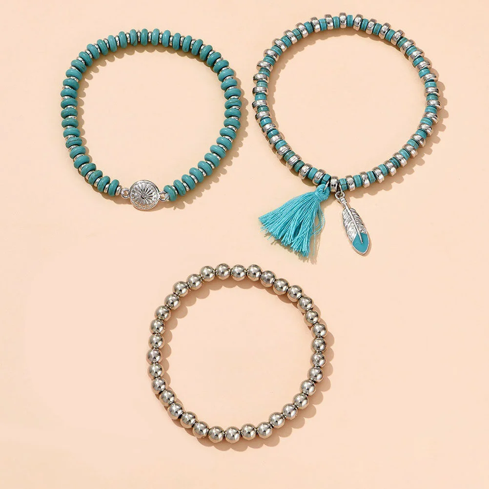 

4pcs Fashionable Bracelets For Girlss Teen Girls Wrist Bracelet Fashionable Bracelet Decorations