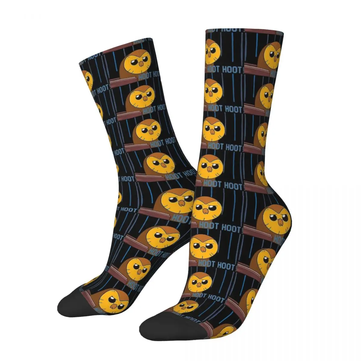 

Mischievous Hooty The Owl House Hooty Quote Men Women Socks Outdoor Novelty Spring Summer Autumn Winter Stockings Gift
