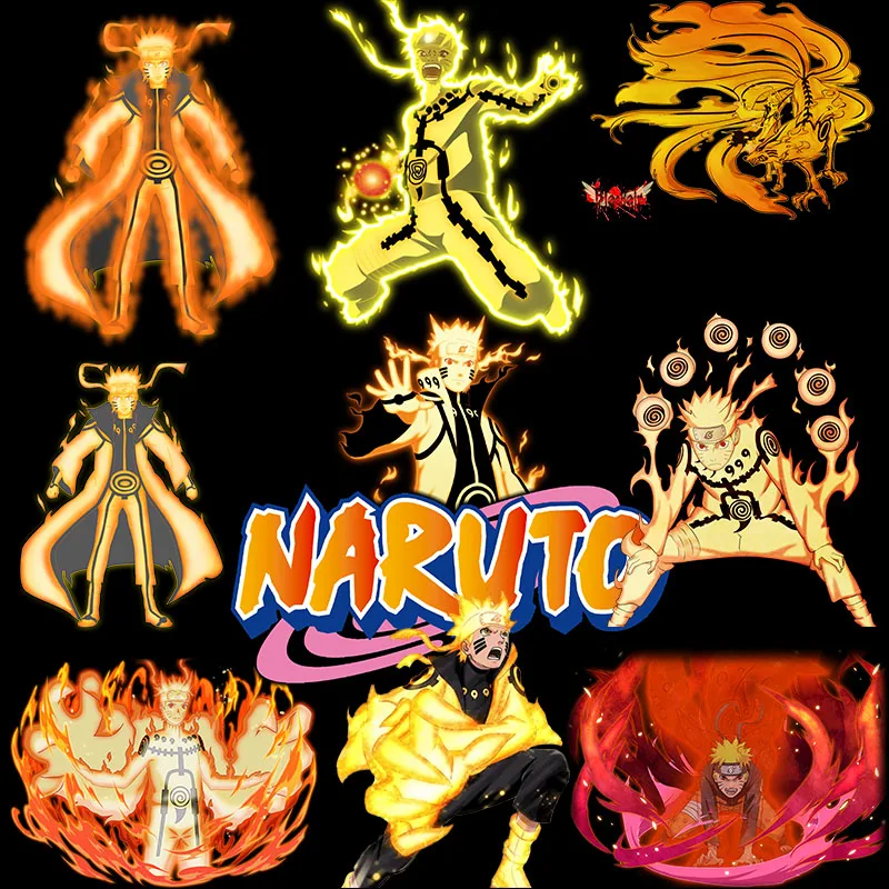 

Naruto Anime Japan Patches for Clothing Iron on Transfers T Shirt Thermo Stickers Clothing Patch Applique Decor Clothes Gift