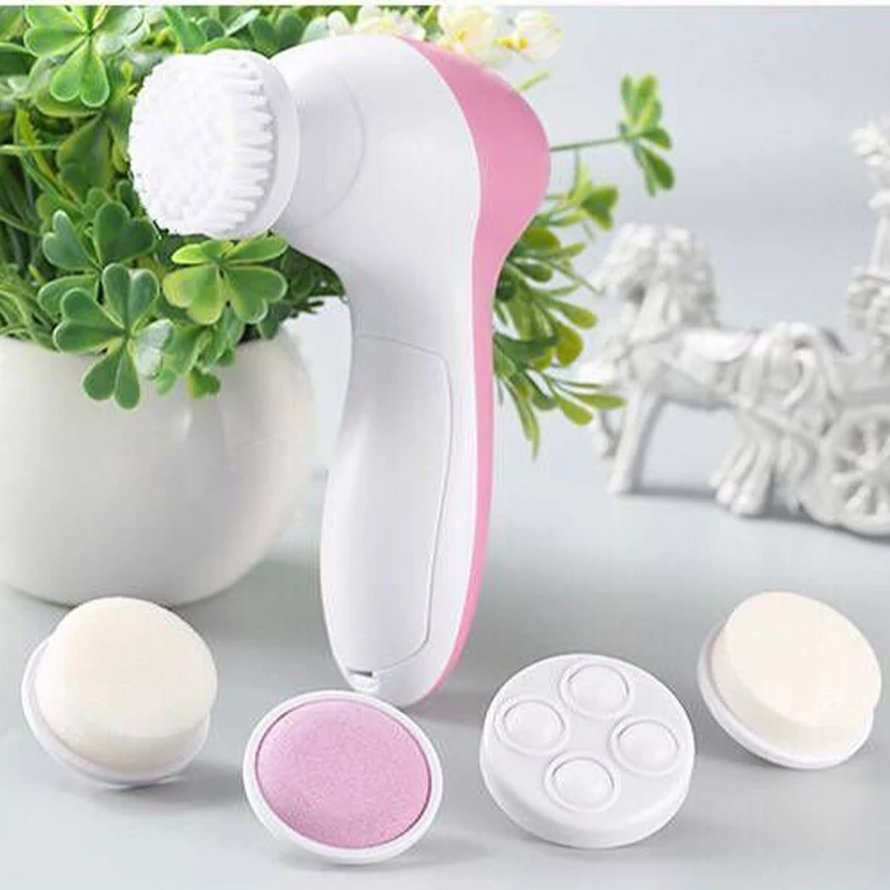 

Ultrasonic Multi-functional Electric Face Brush Facial Cleansing Devices Pore Cleaner Face Cleaner Machine Spa Skin Care Massage