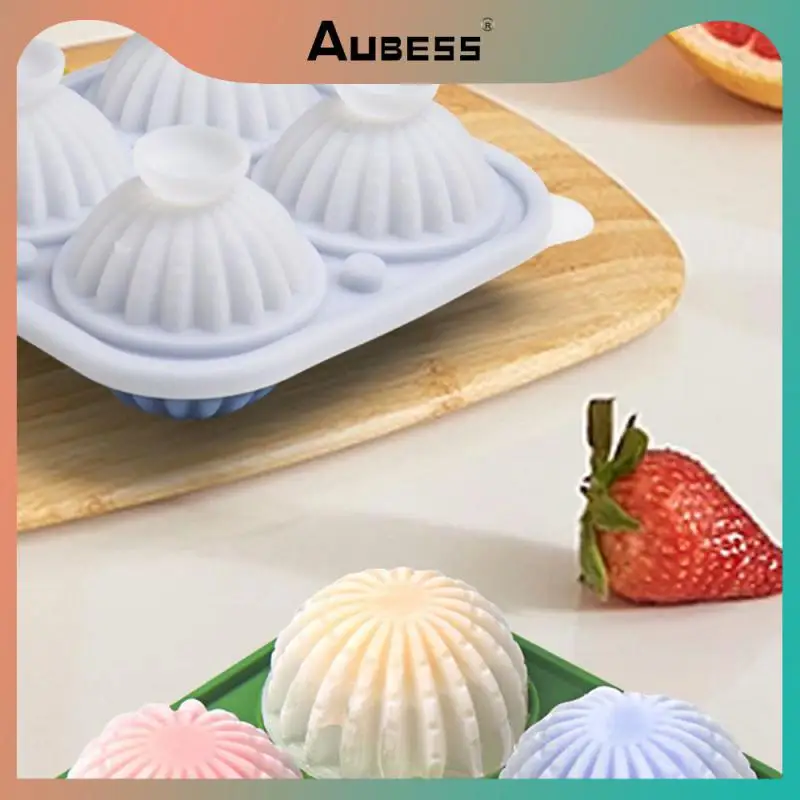 No Stains Left Soft Silicone Ice Hockey Food Grade Molds No Odor Ice Tray Can Be Consumed With Peace Of Mind Ice Block Mold
