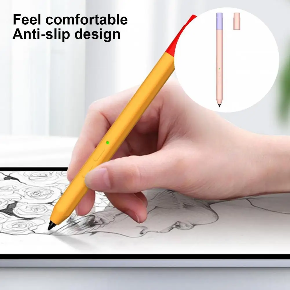 

Durable High-quality Stylus Pencil Cover Protector No Odor Stylus Pen Sleeve Color Matching