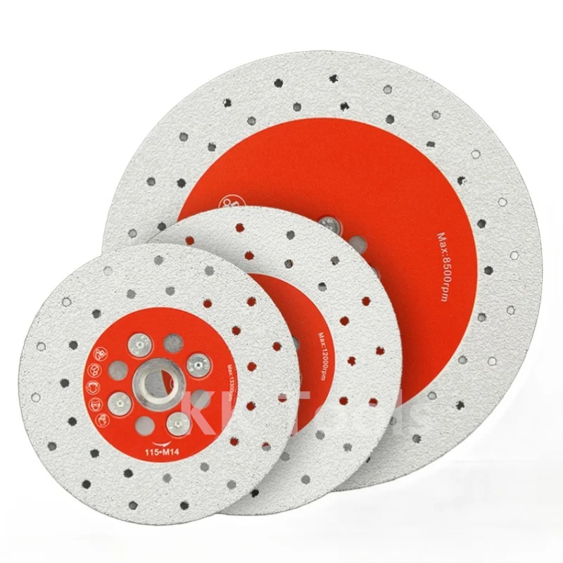 1 шт. M14 двухсторонний шлифовальный диск 100/115/125/180 мм паяное пильное полотно с