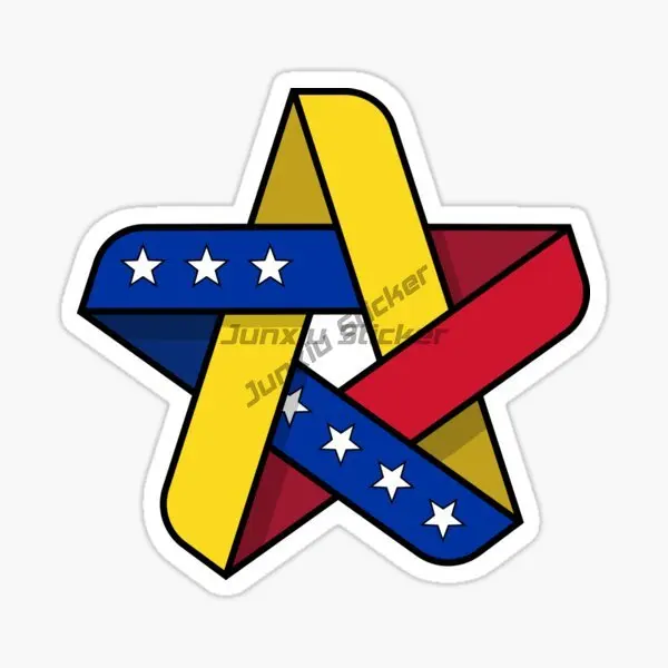 Карта Венесуэлы флаг автомобильная наклейка на окно автомобиля бампер гоночный