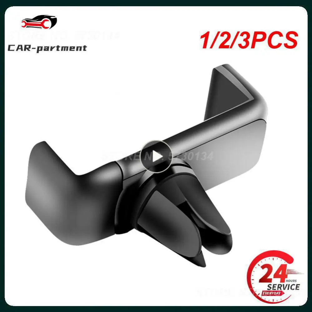 

1/2/3 шт. Автомобильный держатель для телефона для смартфона с креплением на вентиляционное отверстие Универсальный кронштейн для навигации с поворотом на 360 градусов