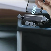 black car phone holder universal interior auto grip car air vent mount gravity cell phone holder stand clip accessories