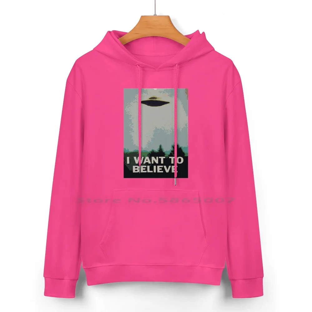 Я хочу верить-X толстовка из чистого хлопка с надписью свитер 24 цвета агент xфайлы