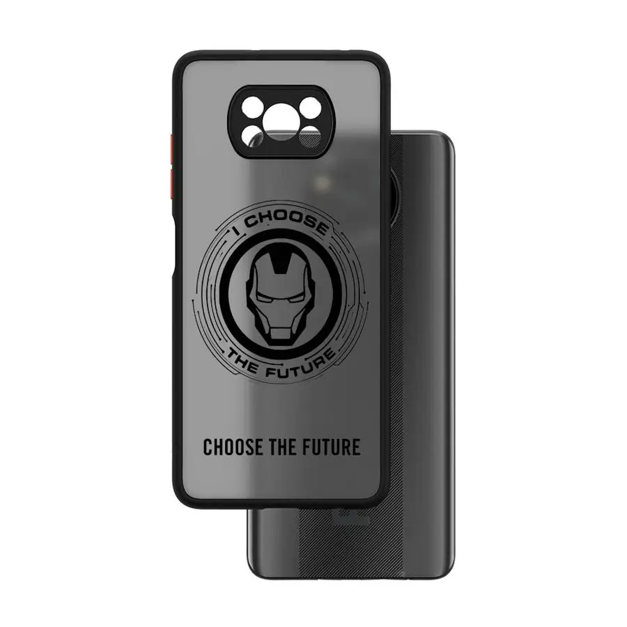 Чехол для телефона Xiaomi Redmi 12C 10A 12 13C 10 10C A1+ A2 Plus 9 9A 9C 9T K40 Pro Marvel Iron Hero Logo Soft Cover Capa